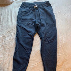 Richer Poorer Blue Fleece Sweatpants/Joggers Sz S
